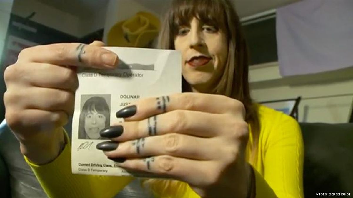 Trans Woman Forced to Scrub Make-Up For Utah License Photo