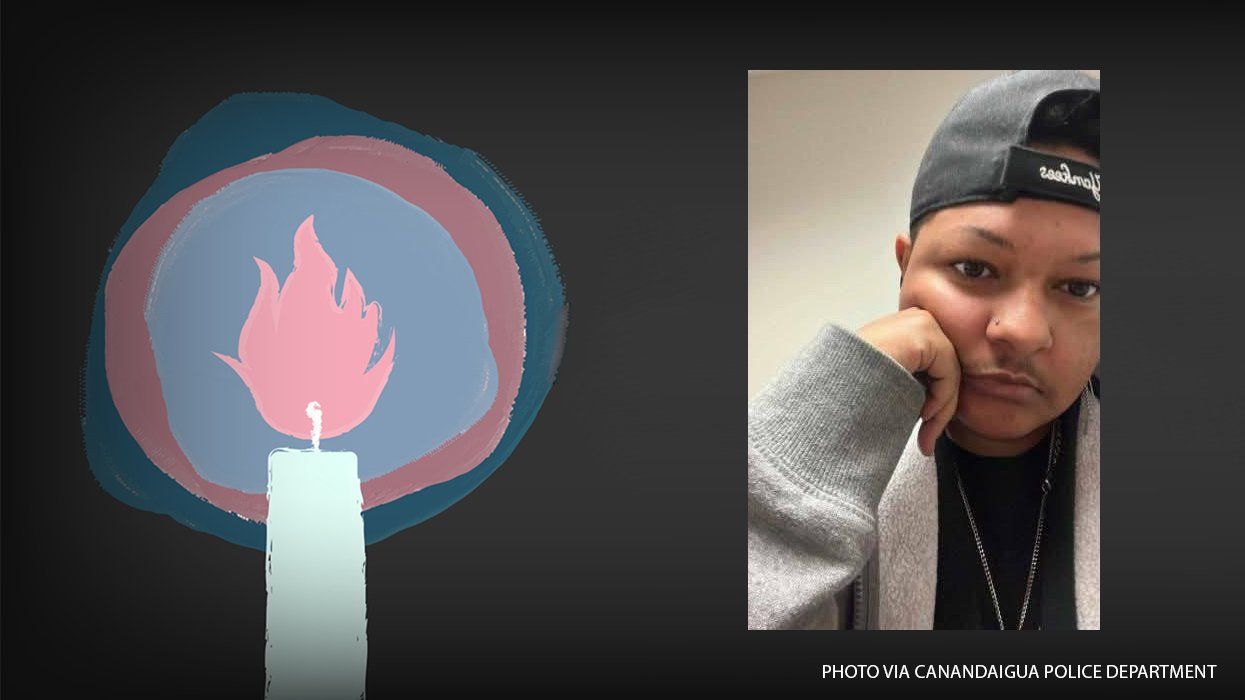 transgender color memorial candle Sam Nordquist