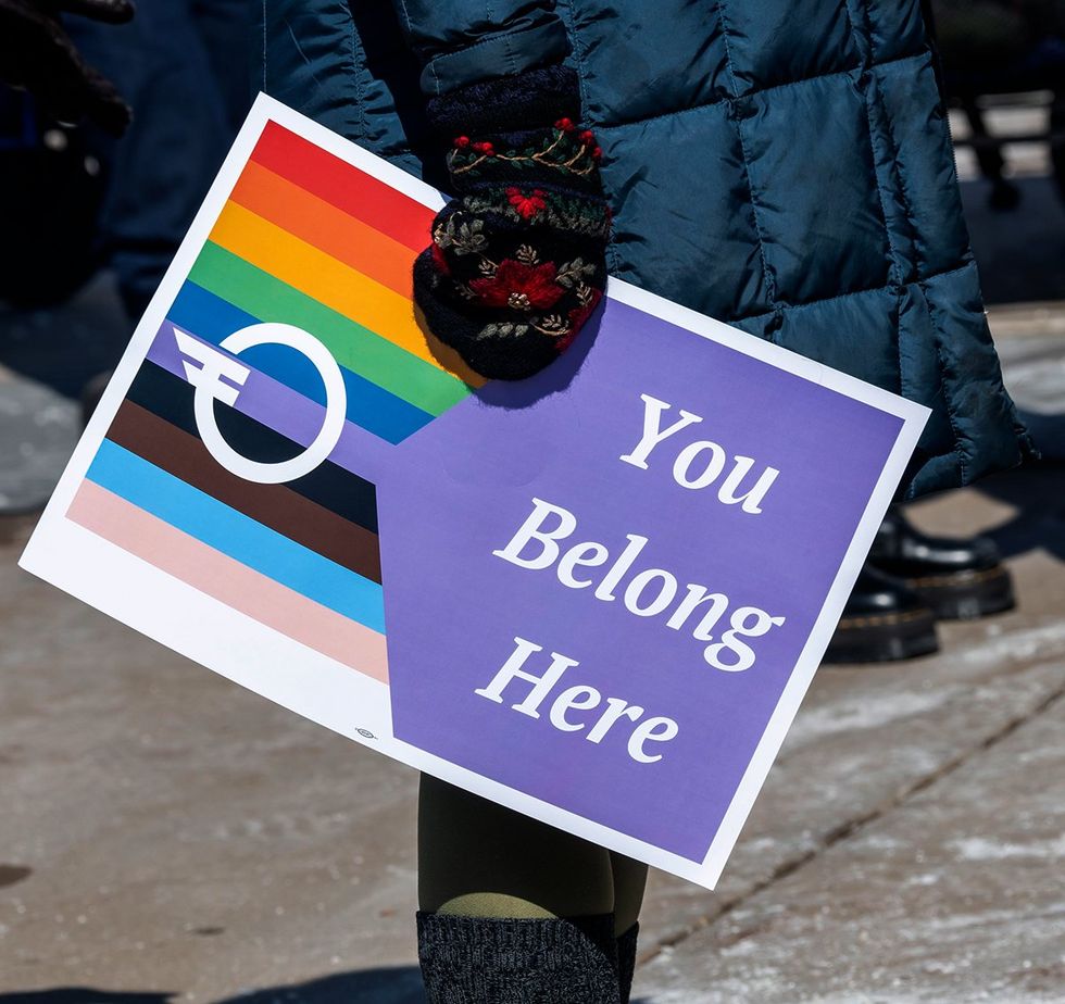 Transgender Day of Visibility rally