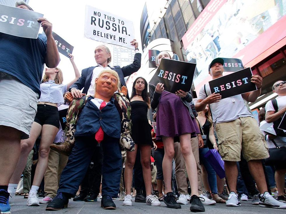 Transgender Military Ban Protests