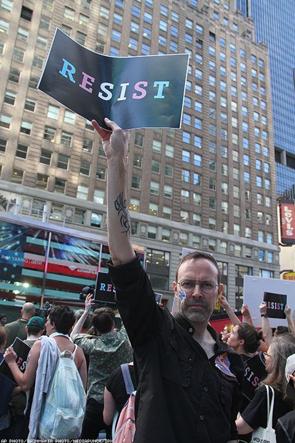 Transgender Military Ban Protests