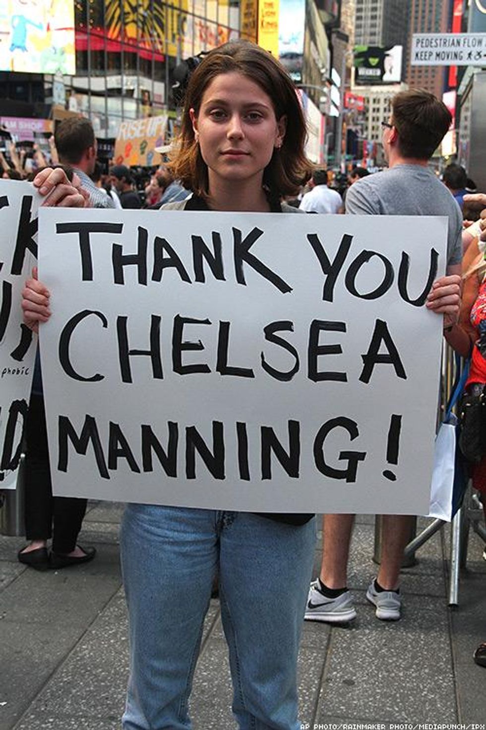 Transgender Military Ban Protests