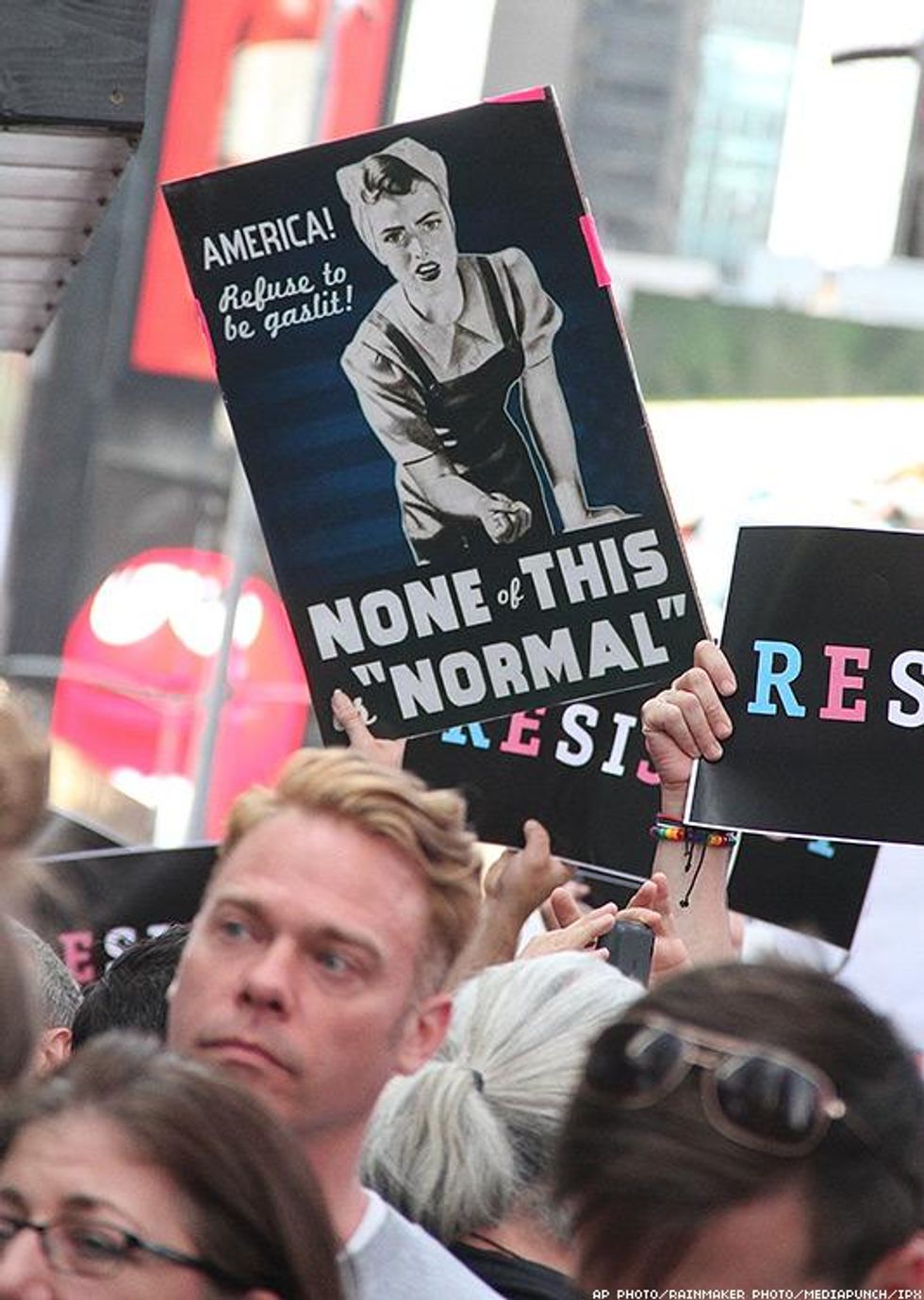 Transgender Military Ban Protests