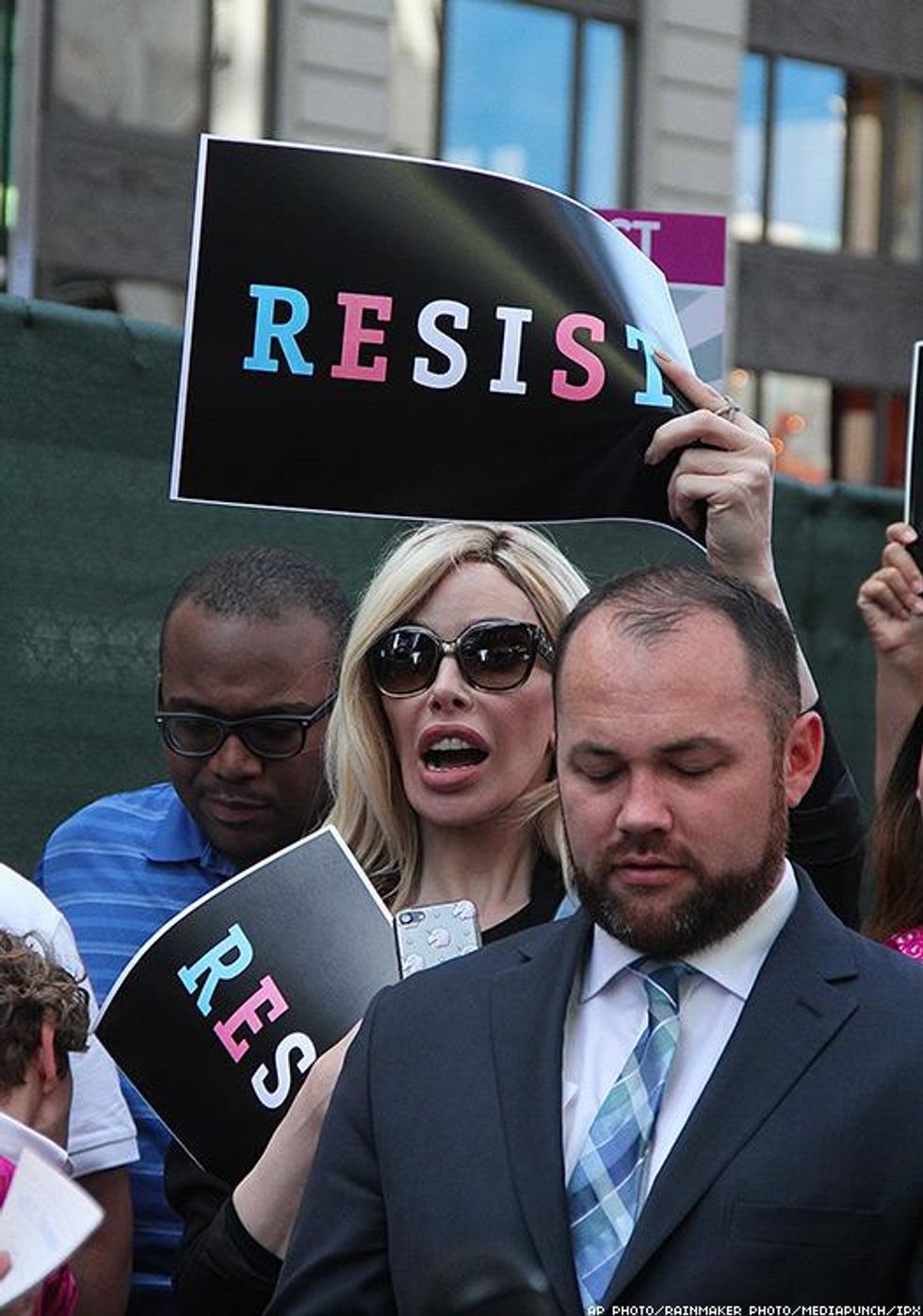 Transgender Military Ban Protests