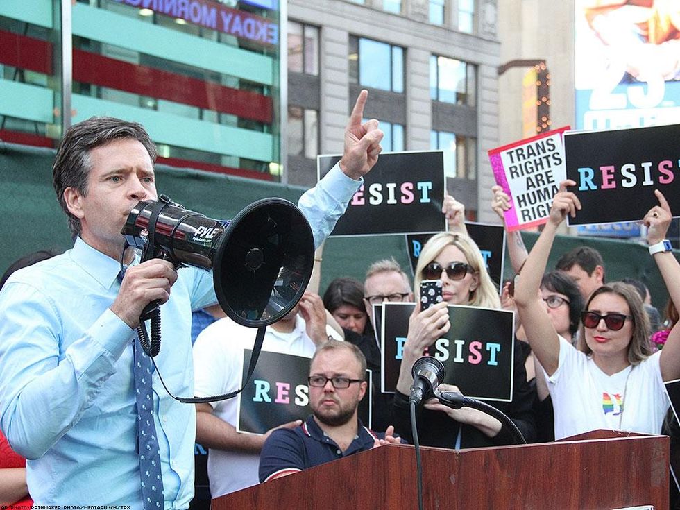 Transgender Military Ban Protests