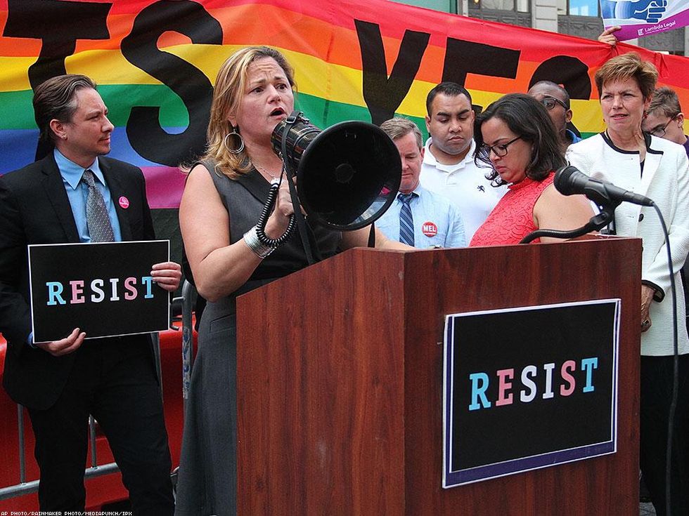 Transgender Military Ban Protests