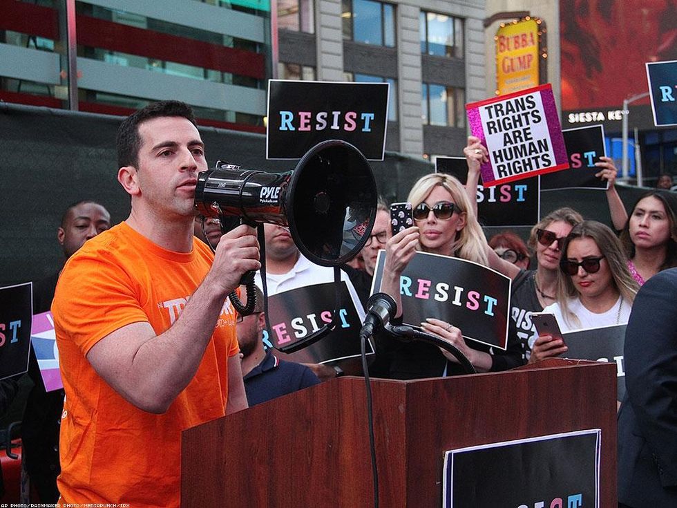 Transgender Military Ban Protests