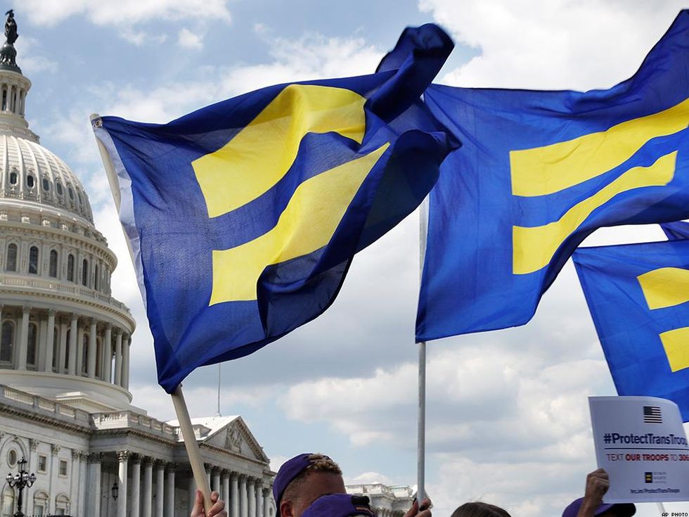 Transgender Military Ban Protests