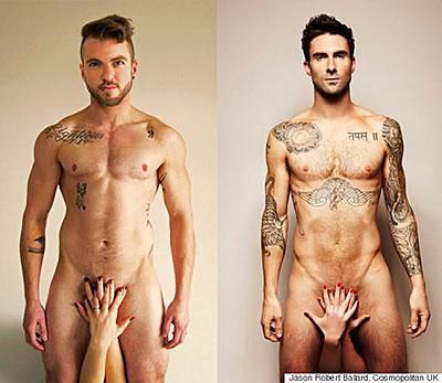Sex Change Before After Nude - The Naked Truth About Trans Man's Re-Creation of Adam Levine Photo