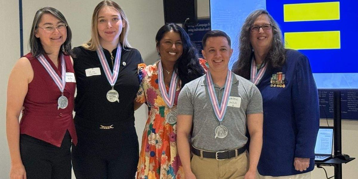 Transgender military community gathers to honor its own as Trump's ban grinds forward