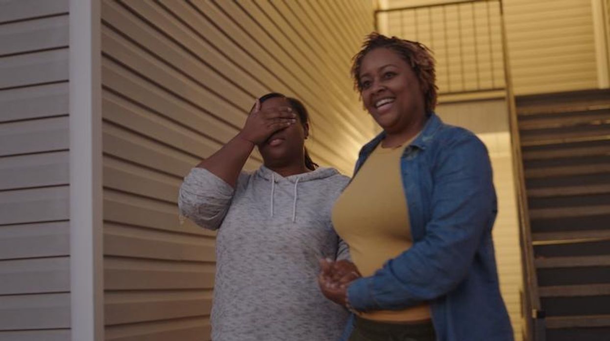 Triana Davis and her wife