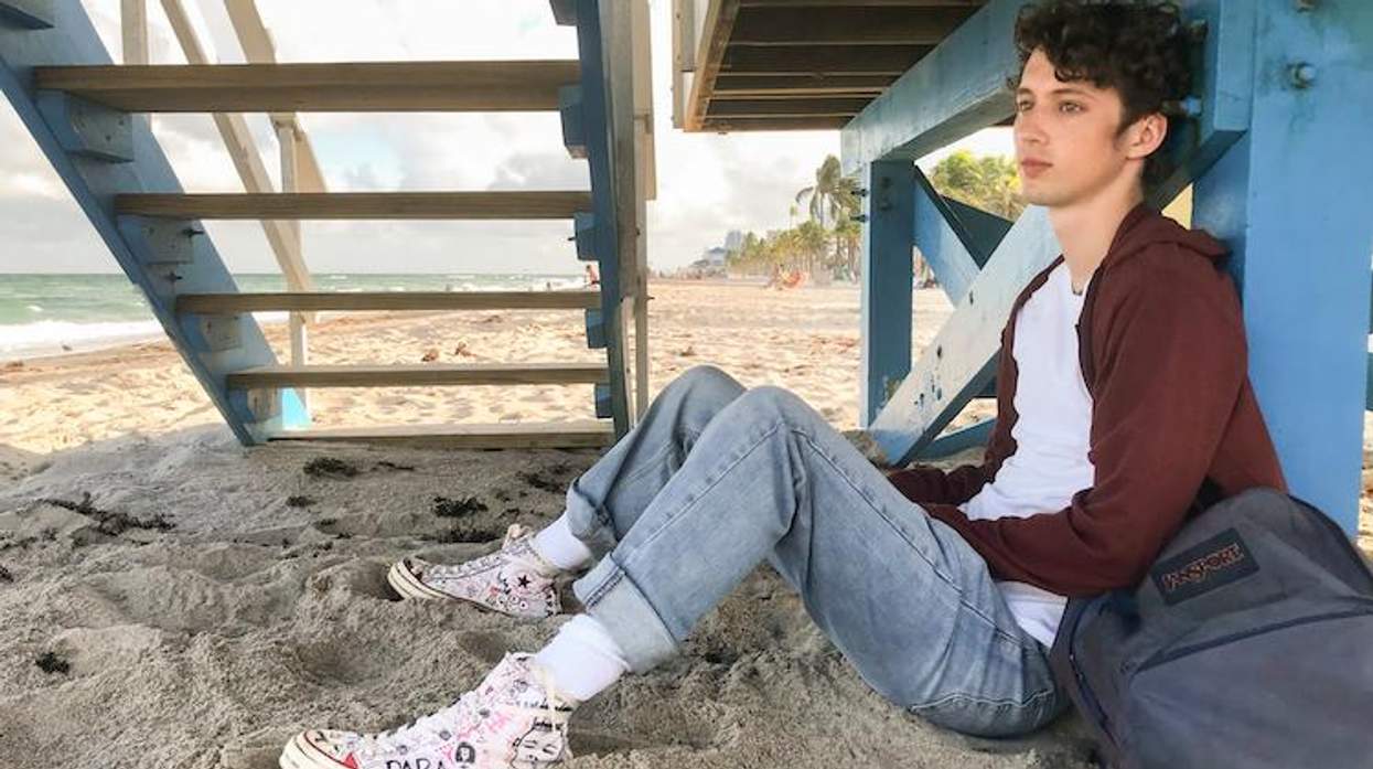 Troye Sivan as Caleb in Three Months