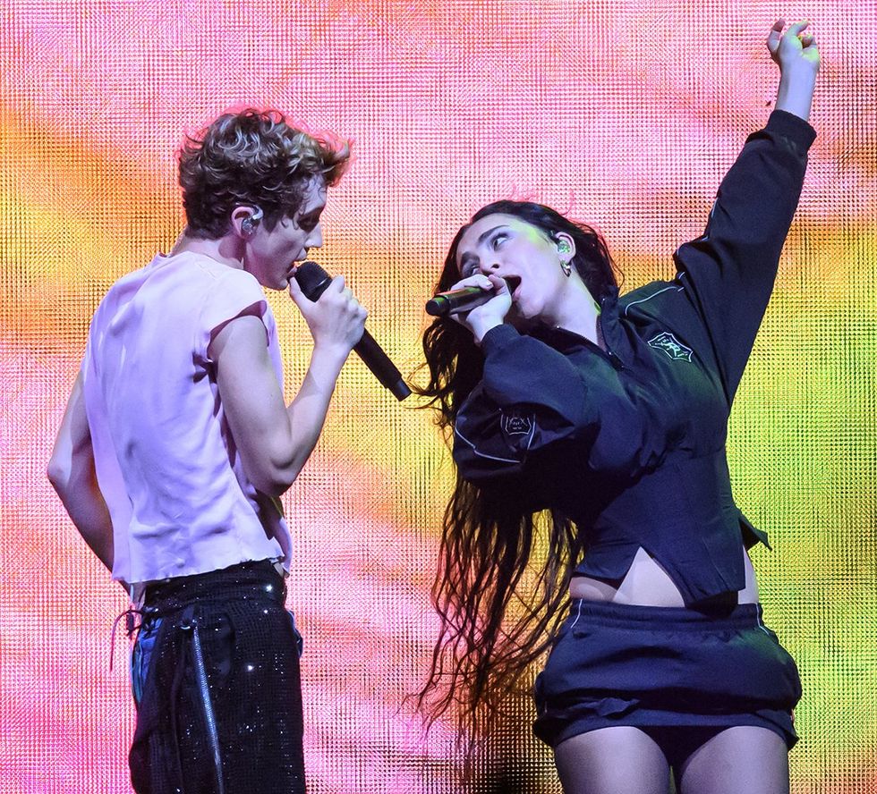 Troye Sivan Charli XCX in concert