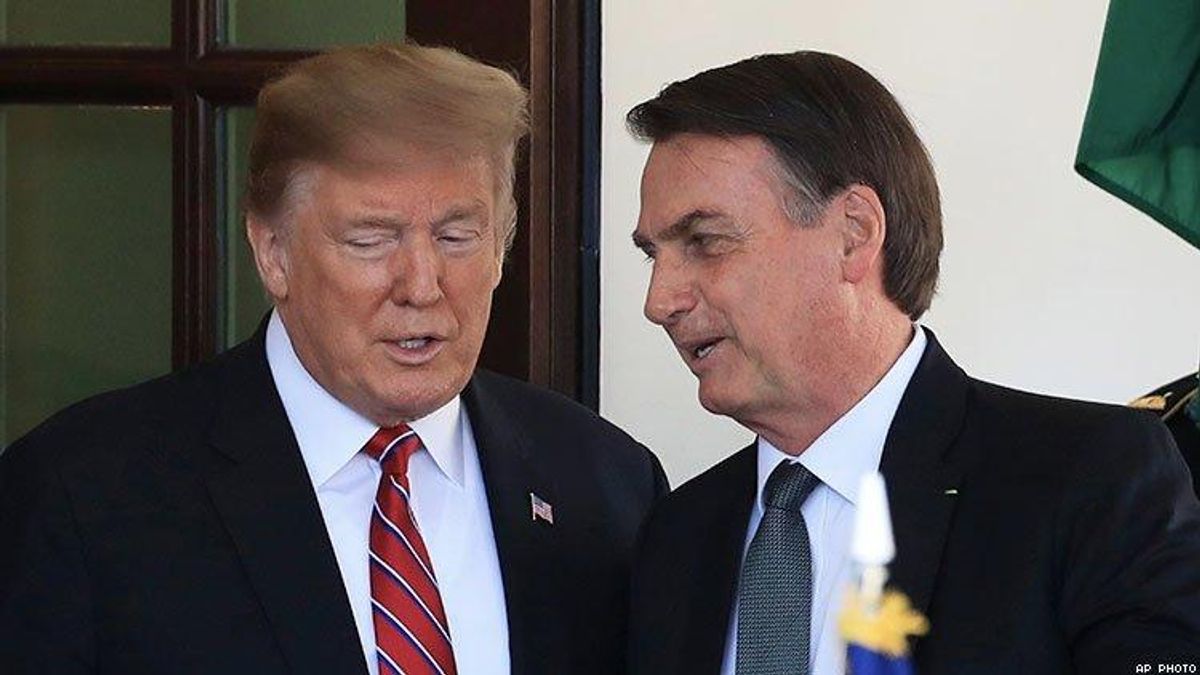 Trump and Bolsonaro