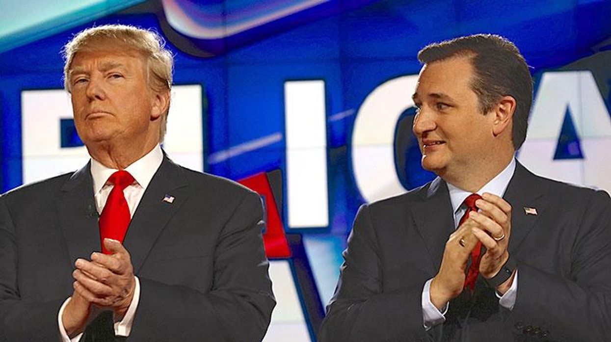 Trump and Cruz