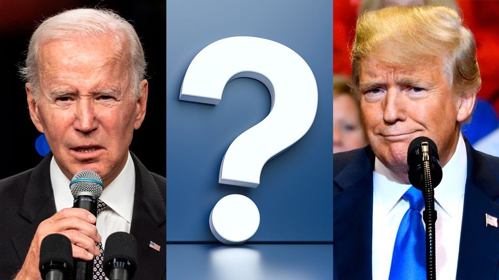 Trump Biden Question Presidential Race