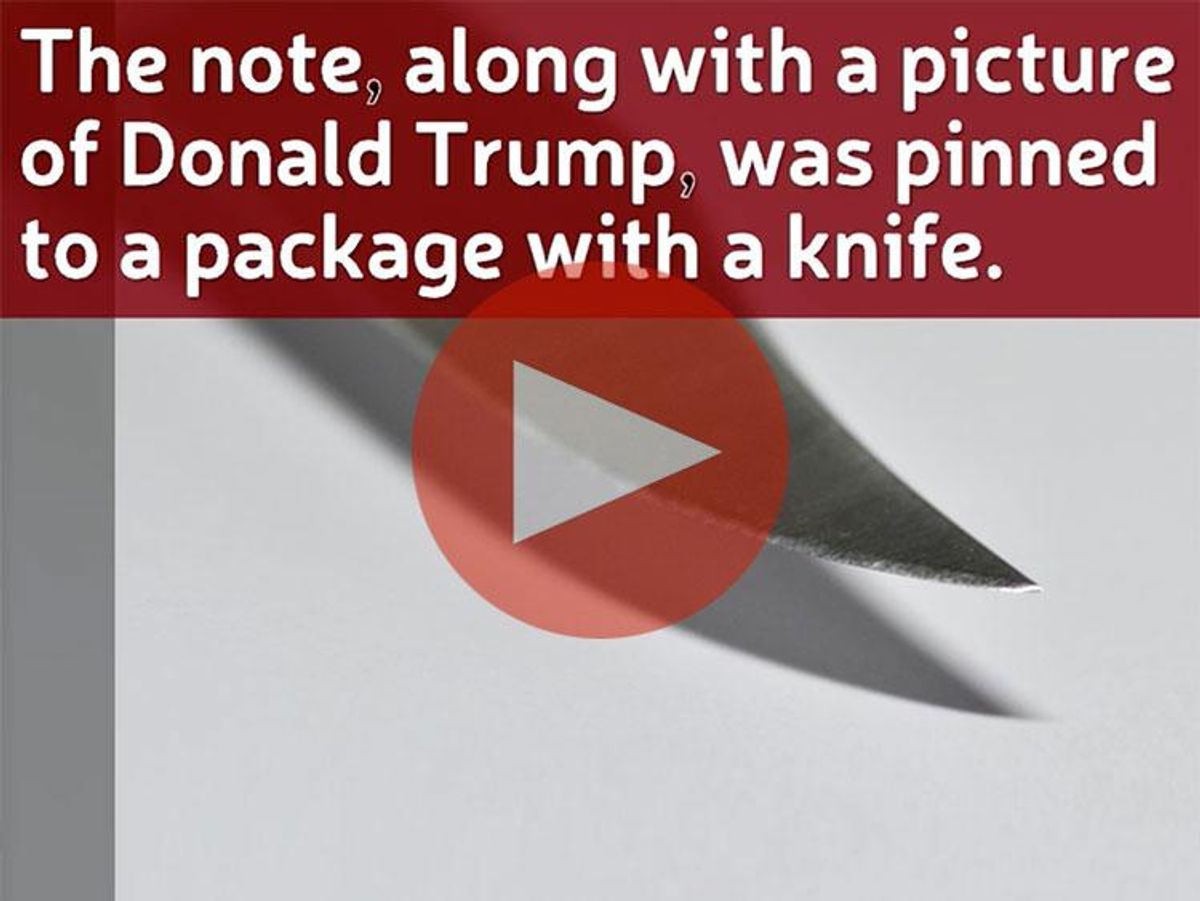 "Trump for President" Knife Used in Hate Crime in Tennessee