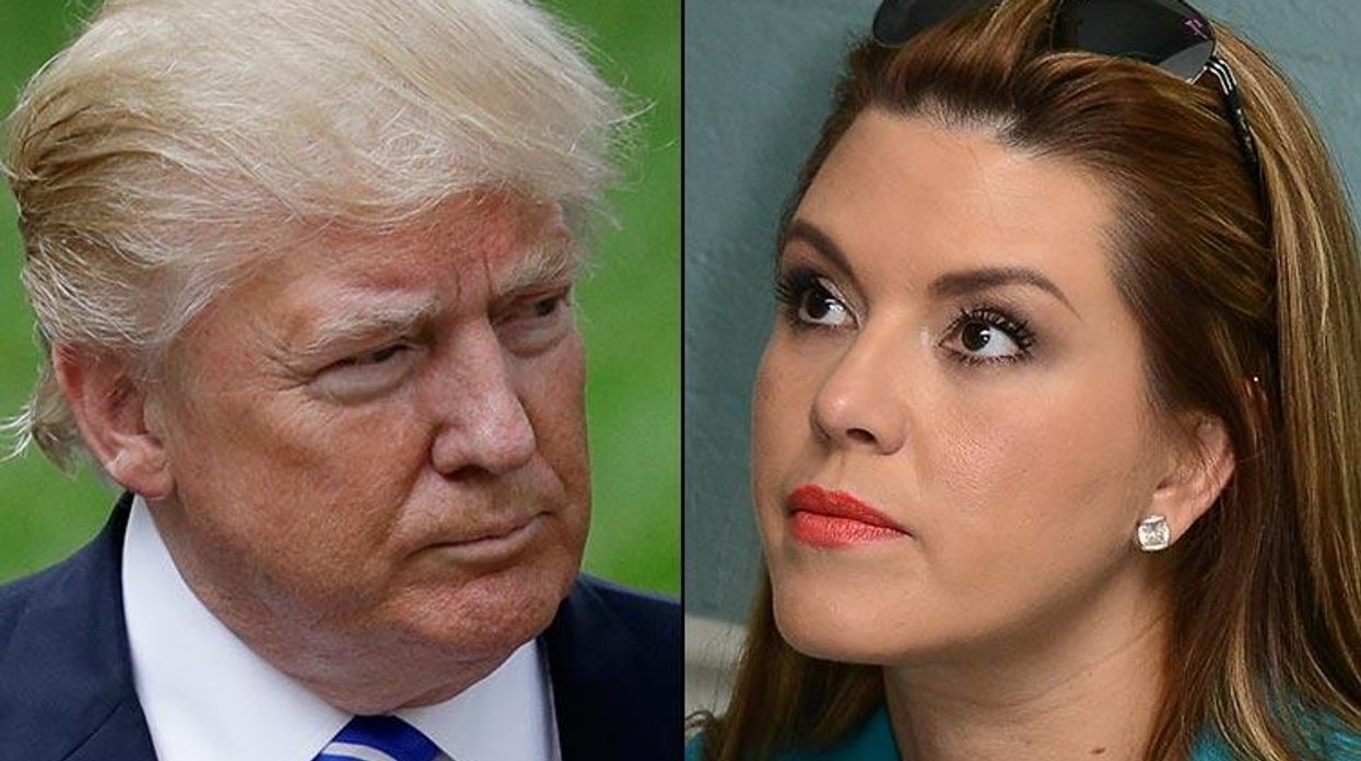 Trump's tweets on Alician Machado