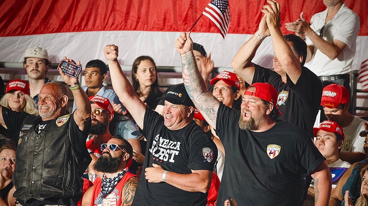 Trump supporters in Pennsylvania in 2024