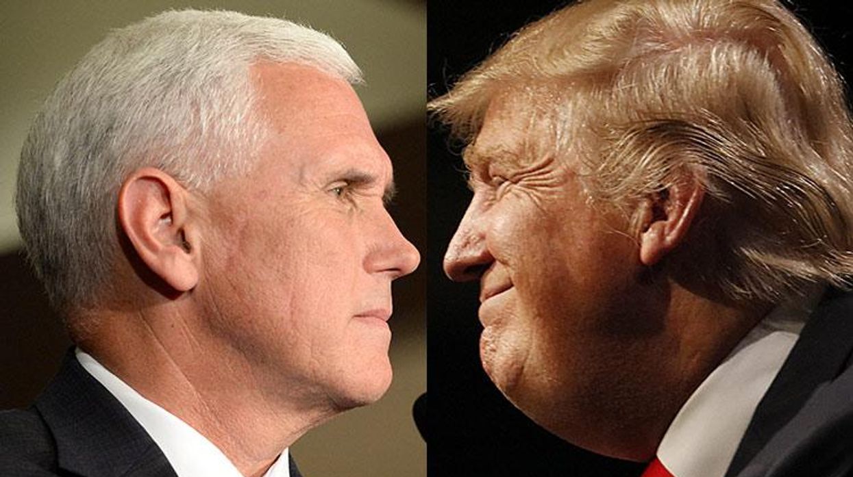 TRUMP VS PENCE