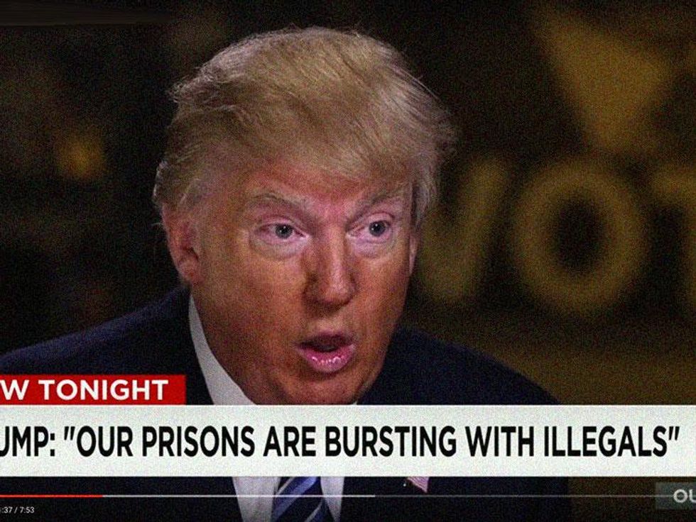 Trump's Whole 'Build a Wall' Platform