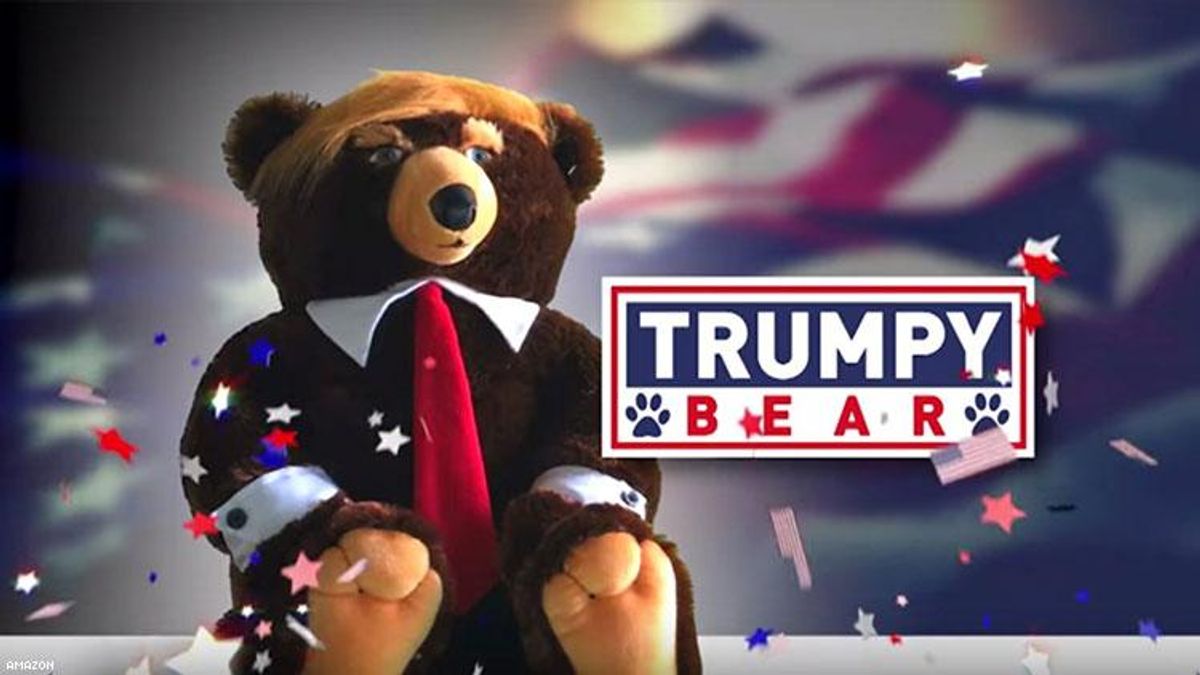 Trumpy Bear Is the Butch Plush Toy Having a Moment Thanks to Fox News