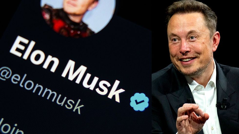 TwitterX handle blue check Elon Musk shady uses burner accounts no fact checking