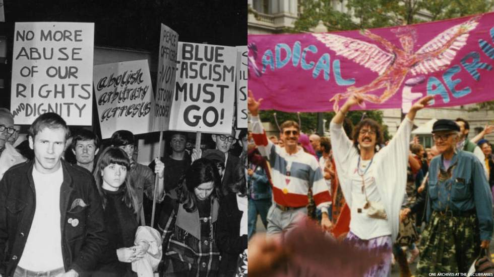 Two photos from ONE Archives