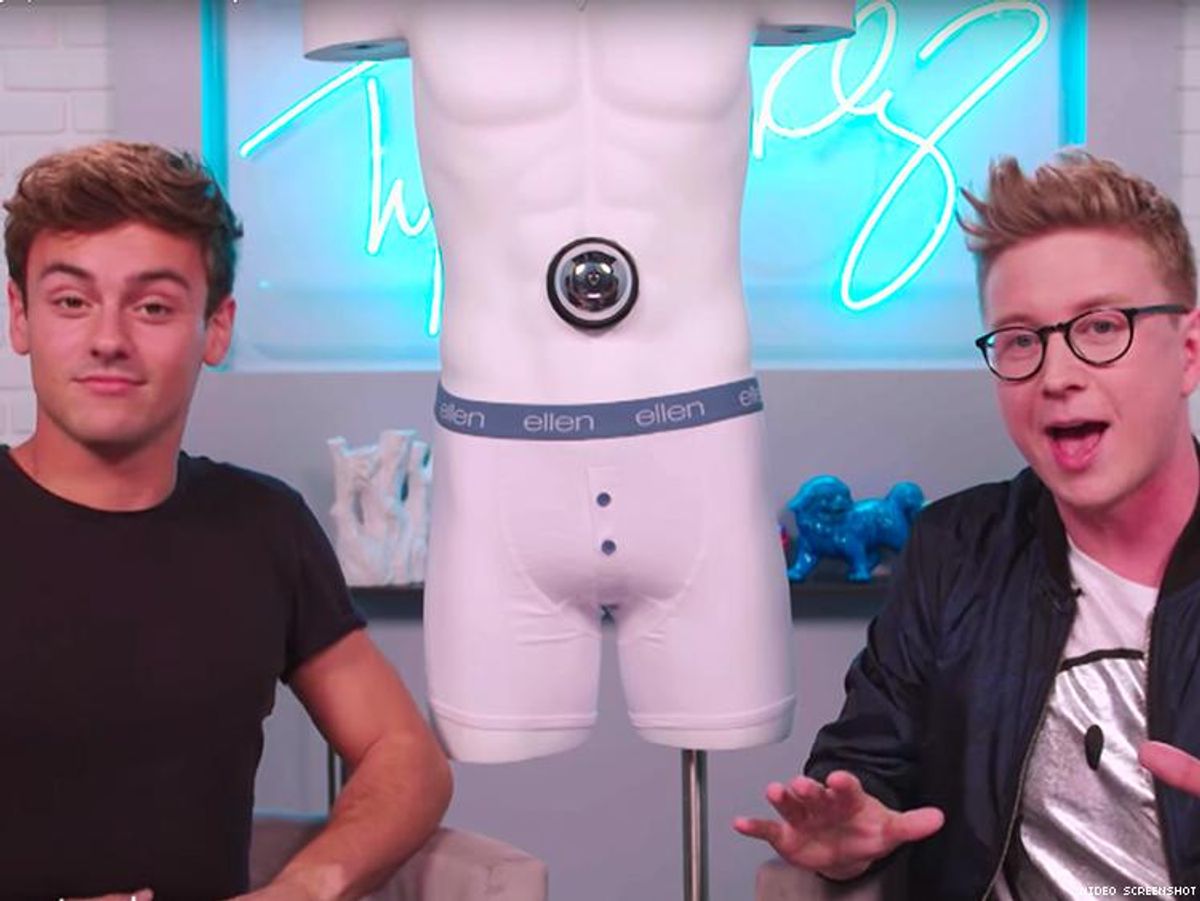 Tyler Oakley and Tom Daley Guess Abs, Scott Eastwood Explains Instagram Pics