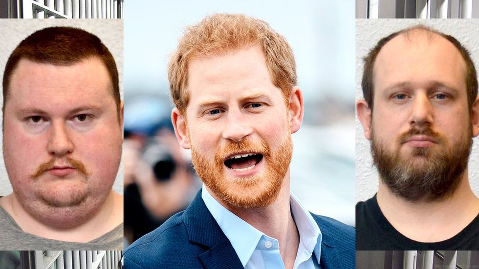Tyrone Patten Walsh Prince Harry Christopher Gibbons
