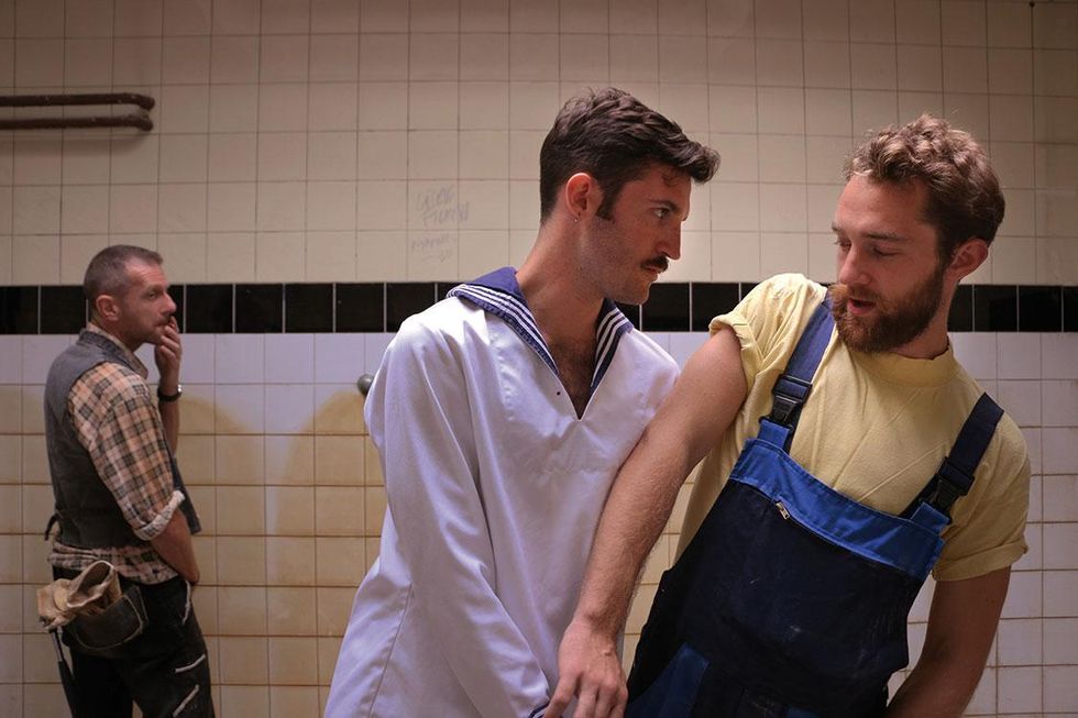 \u00a9 Marc Martin, \u201cFenster zum Klo\u201c, Schwules Museum, 2017