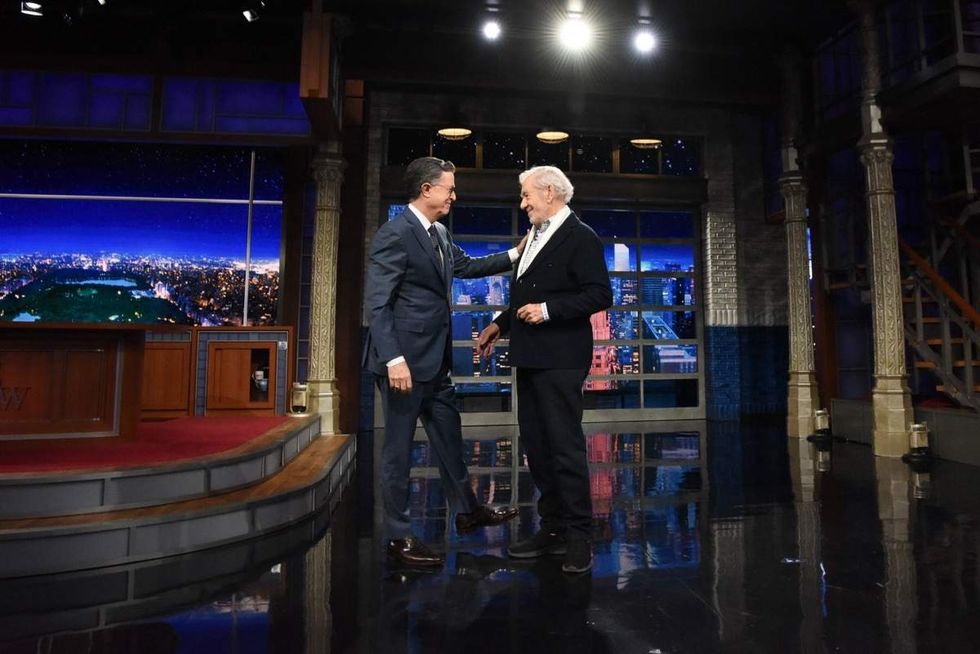 \u200bAn emotional Stephen Colbert thanks Sir Ian McKellen for this powerful performance on \u200bThe Late Show\u200b