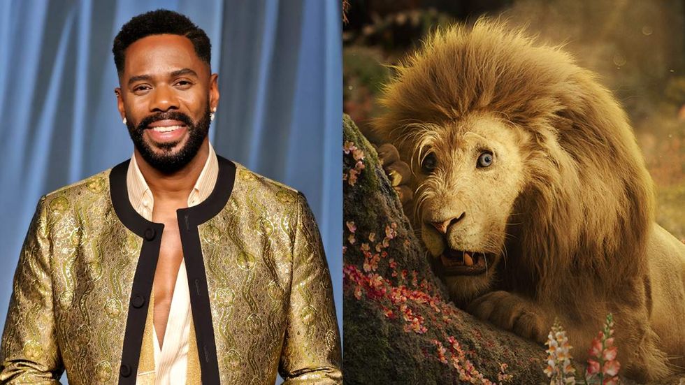 \u200bColman Domingo at the Academy Museum 5th Annual Gala in October 2025; the Cowardly Lion in \u200bWicked: For Good\u200b