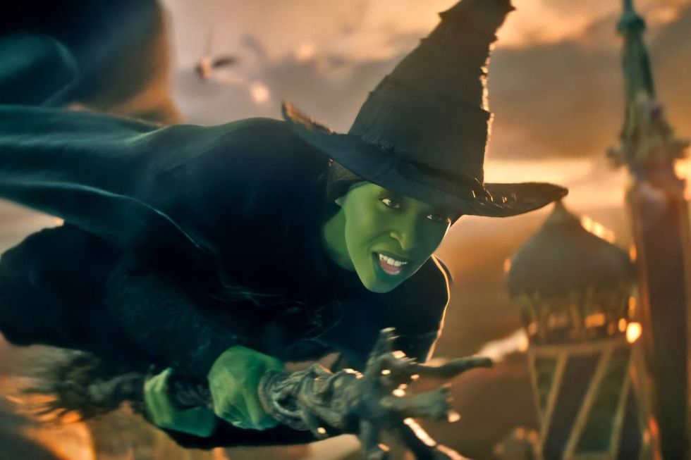 \u200bCynthia Erivo as Elphaba in the \u200bWicked\u200b movie