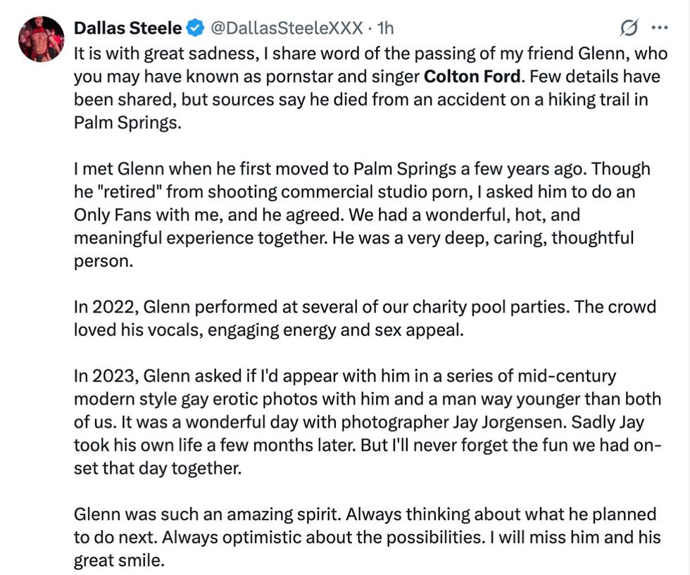 \u200bDallas Steele via X/Twitter