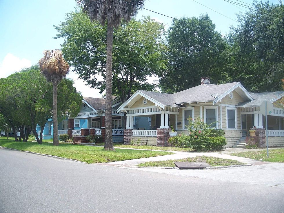 \u200bHomes in the Riverside Historic District of Jacksonville, Fla.