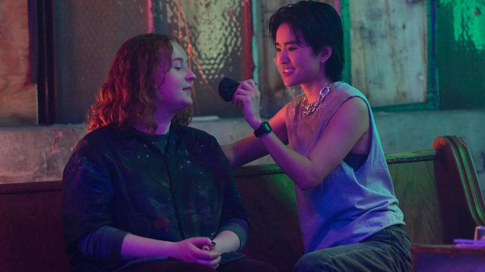 \u200bJulia Lester and Terry Hu in Prom Dates