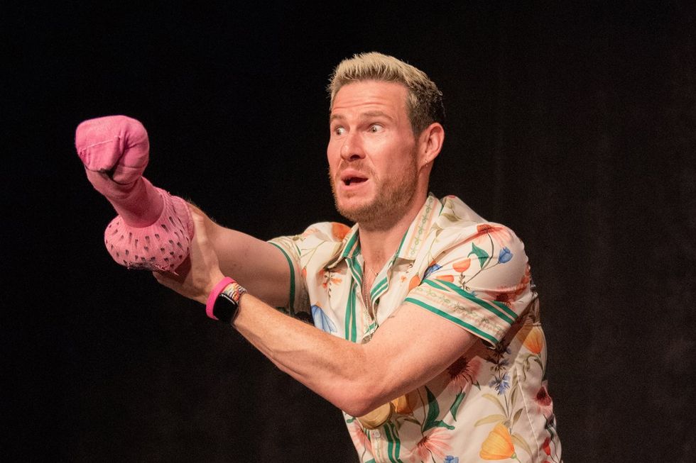 \u200bLGBTQ+ adults having fun at adult summer camp