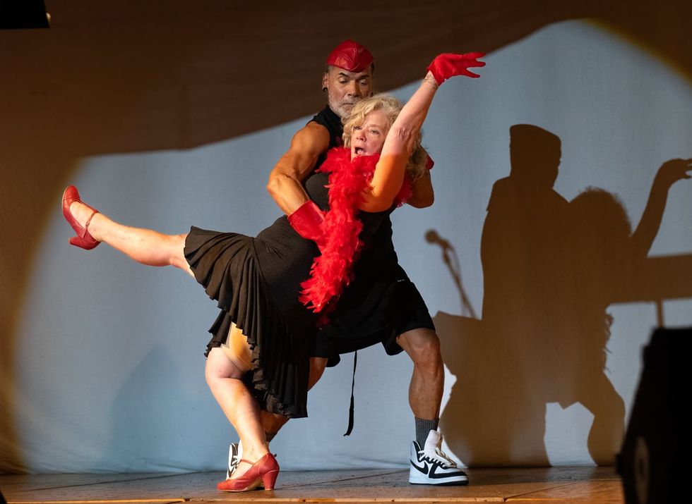 \u200bLGBTQ+ adults having fun at adult summer camp