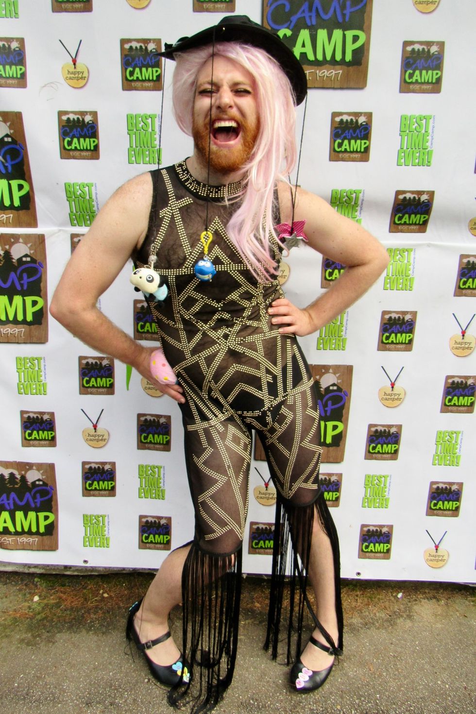 \u200bLGBTQ+ adults having fun at adult summer camp