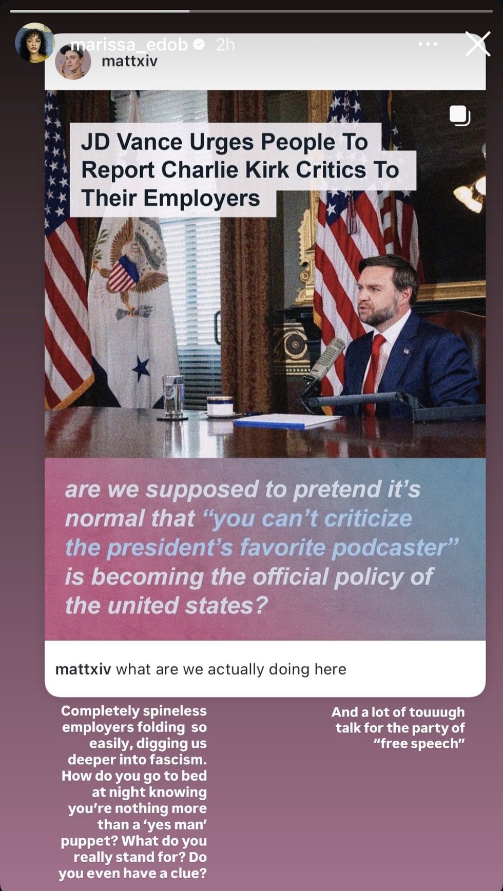 \u200bMarissa Bode via Instagram Story