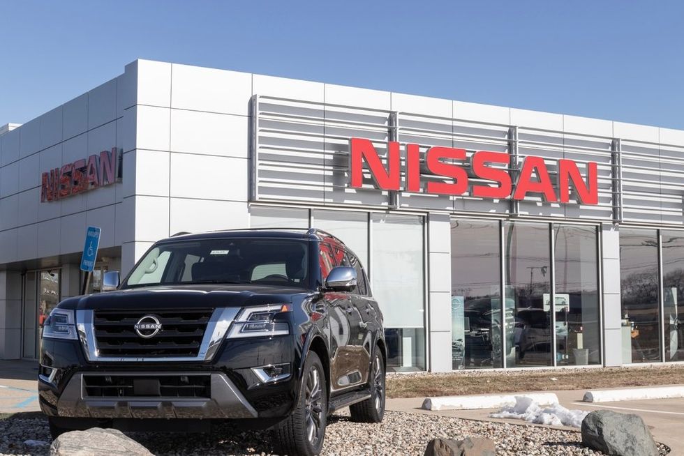 \u200bNissan car at dealership