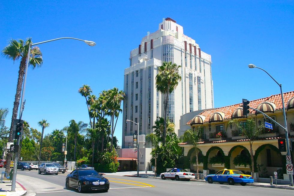 \u200bSunset Boulevard in West Hollywood, California.