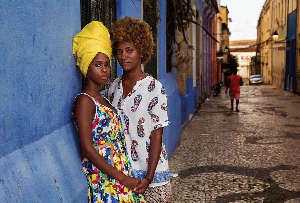 \u201cRafaela and Obax told me about how difficult it is sometimes to be both black and lesbian. But their relationship seemed stronger than the prejudice they face.\u201d