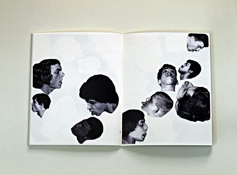 \u201cThirst\u201d, 2016, collage album, edition 1/10, plus one artist's proof, numbered and signed