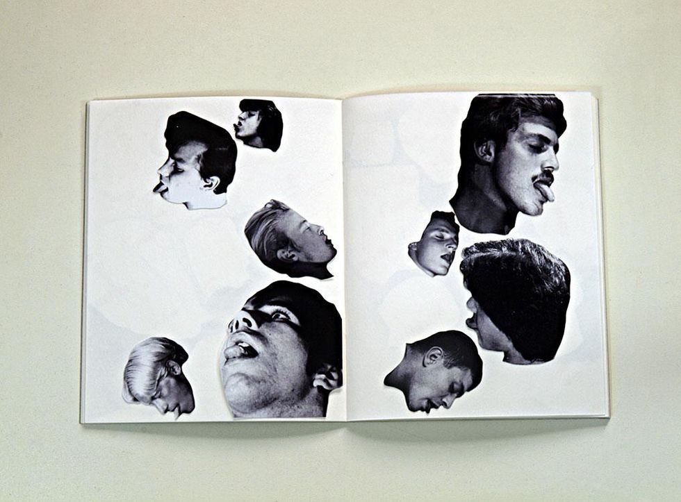 \u201cThirst\u201d, 2016, collage album, edition 1/10, plus one artist's proof, numbered and signed