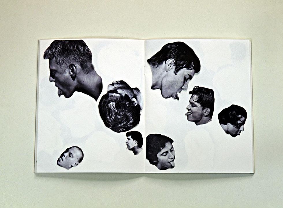 \u201cThirst\u201d, 2016, collage album, edition 1/10, plus one artist's proof, numbered and signed