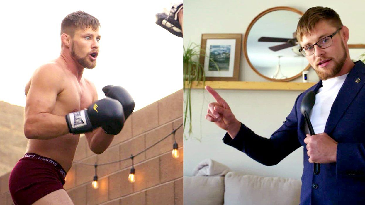 UFC fighter Bryce Mitchell training homeschooling