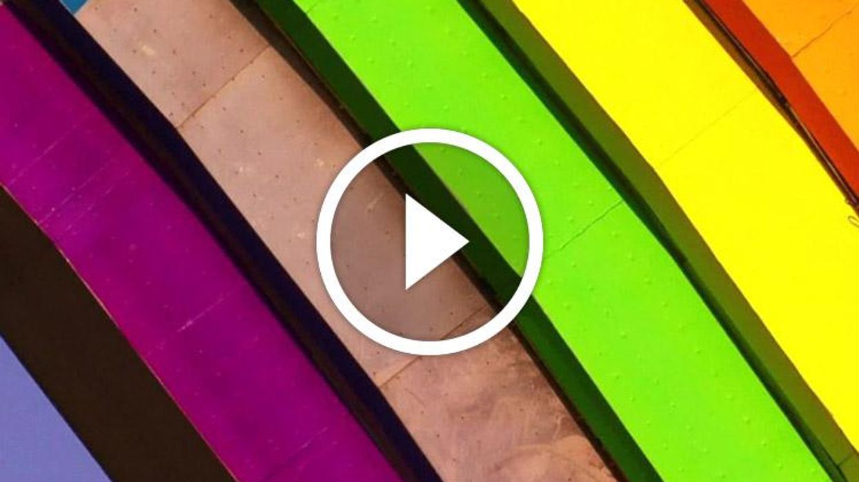 Ukraine Giant Rainbow LGBT