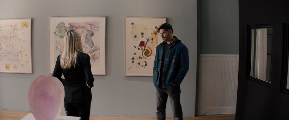 Uma Thurman and Joe Mangianello